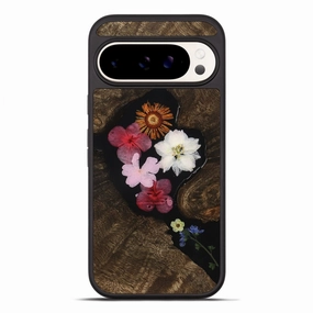 Pixel 10 Pro Xl Wood Phone Case - Musa (Bloom, 781598) Scratch Resistant Glass Ultra Clear
