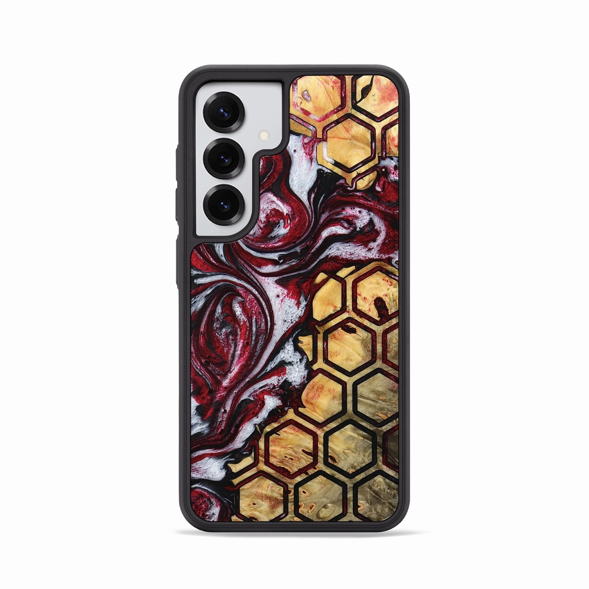 Reinforced Corners Galaxy S25 Wood Phone Case - Ila (Pattern, 777660)