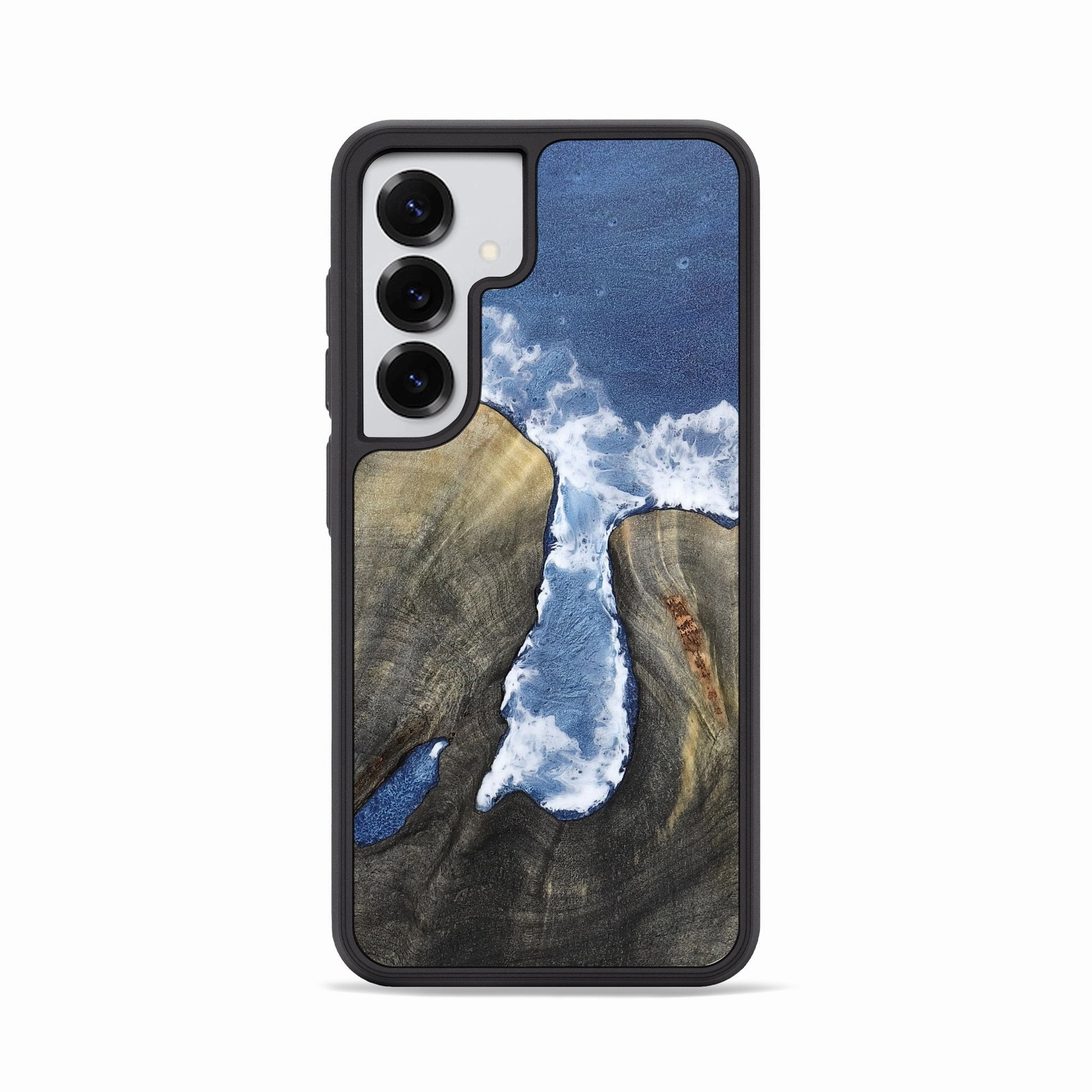Anti Reflection Galaxy S25 Wood Phone Case - Karma (Coastal, 781828)