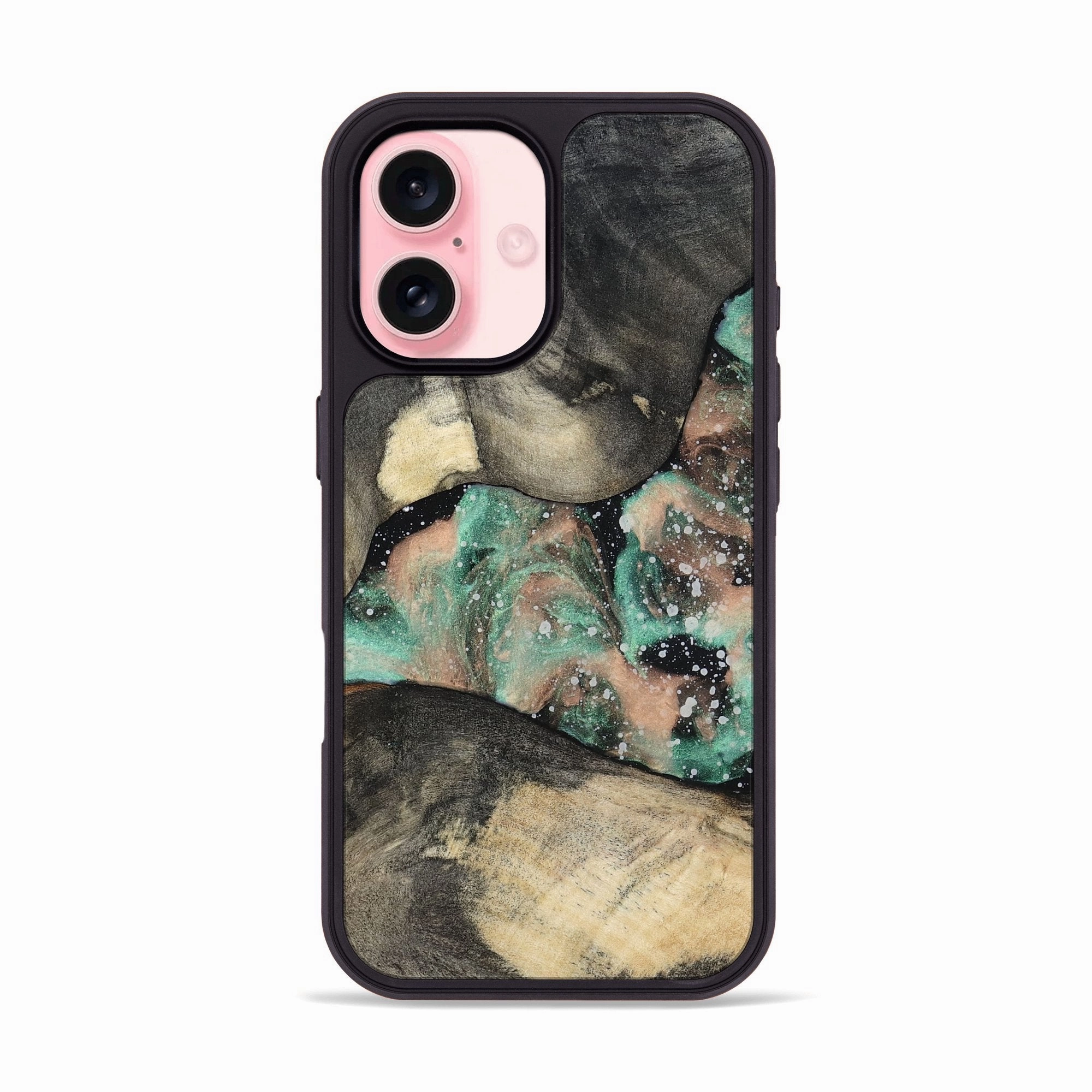 High Transparency Self Healing Iphone 16 Wood Phone Case - Son (Cosmos, 781919)