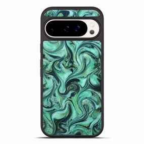 Shock Absorption Pixel 10 Pro Xl Resinart Phone Case - Pinkie (Green, 780897)