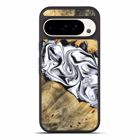 Fingerprint Shield Pixel 10 Pro Xl Wood Phone Case - Cayson (Black & White, 777153)