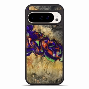 Pixel 10 Pro Xl Wood Phone Case - Timmy (Green, 780718) Anti Scratch Screen Oleophobic Coating