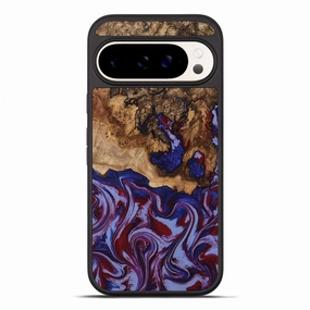Pixel 10 Pro Xl Wood Phone Case - Janel (Red, 781664) Protective Film