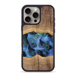 Anti Finger Smudge Film Anti Finger Mark Iphone 16 Pro Max Wood Phone Case - Chantel (Cosmos, 778910)