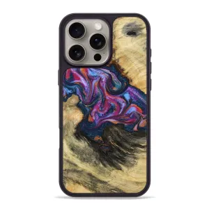 Dustproof Cover Iphone 16 Pro Max Wood Phone Case - Meaghan (Fire & Ice, 781781)