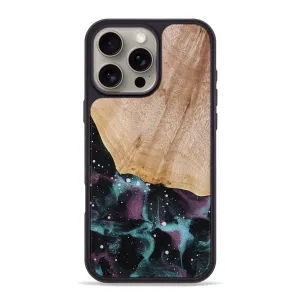 Crystal Clear Screen Scratch Proof Iphone 16 Pro Max Wood Phone Case - Tamie (Cosmos, 778840)