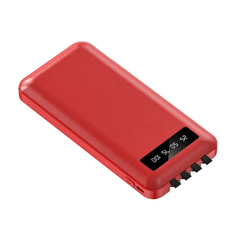 Airplane Travel Fast Charge Ultra Capacity Power Bank 20000Mah With Cables, Portable Charger.