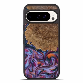 Anti Finger Oil Coating Pixel 10 Pro Xl Wood Phone Case - Kristen (Blue, 773449)