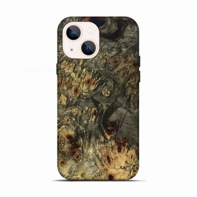 Reinforced Corners Drop Protection Iphone 13 Wood Live Edge Phone Case - Noor (Wood Burl, 781987)