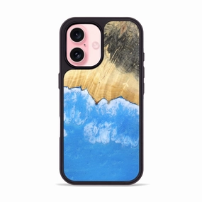 Fingerprint Repellent Iphone 16 Wood Phone Case - Marlon (Coastal, 781813)