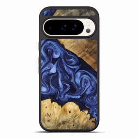 Pixel 10 Pro Xl Wood Phone Case - Bryce (Blue, 769752) Easy Apply Oleophobic Coating