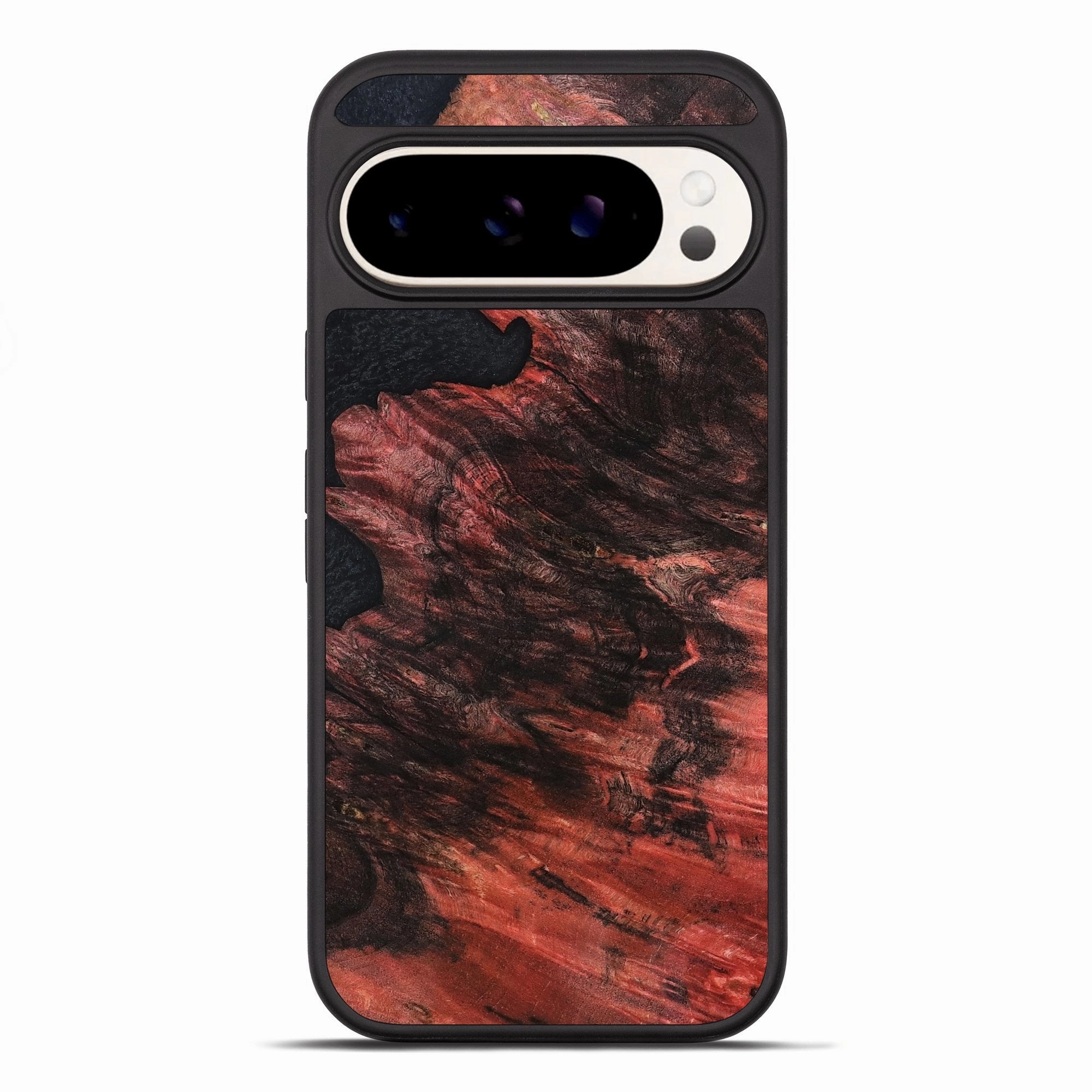 Ultra Clear Anti Yellowing Screen Pixel 10 Pro Xl Wood Phone Case - Janell (Wood Burl, 781871)
