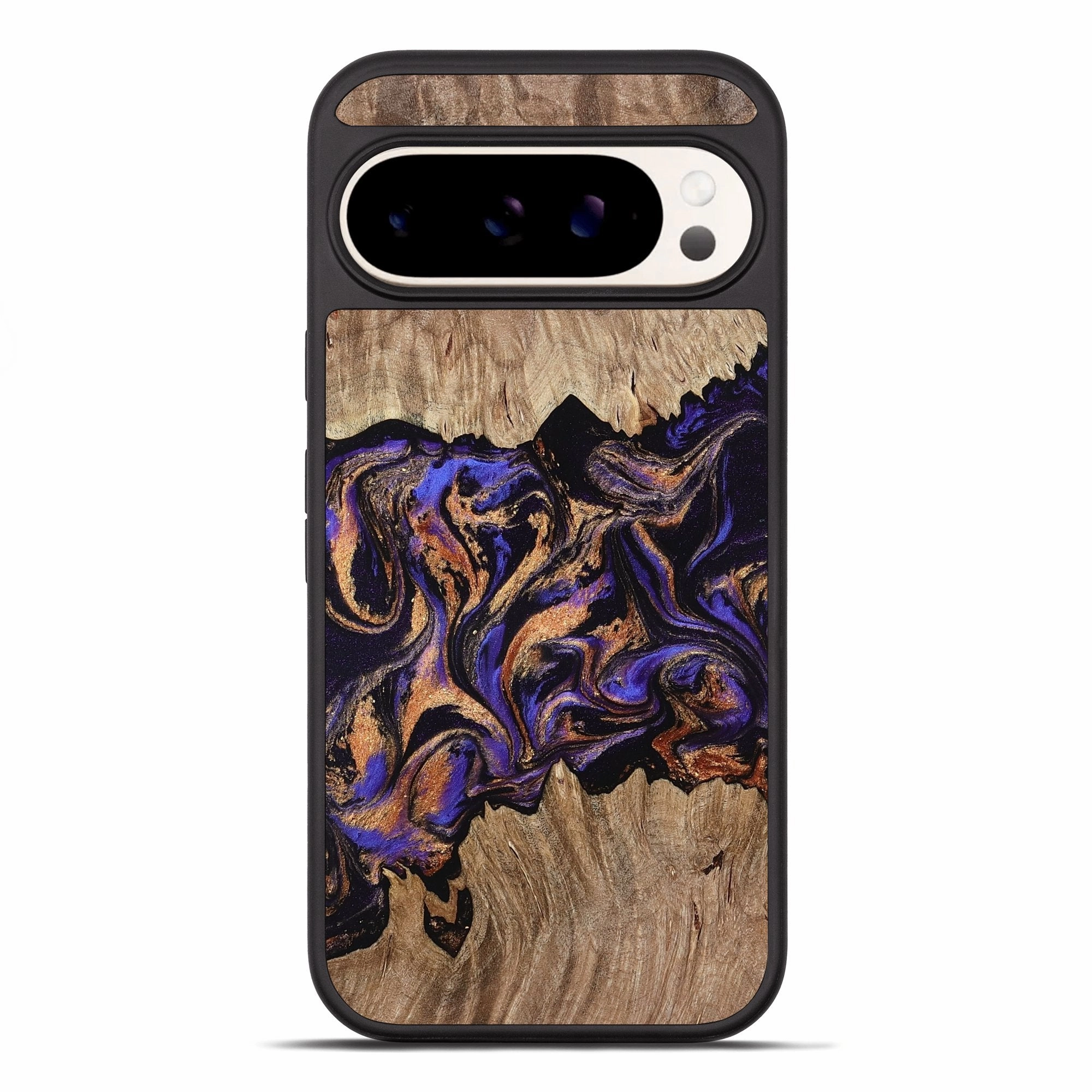 Pixel 10 Pro Xl Wood Phone Case - Mitzi (Purple, 767844) Ultra Thin Protective Screen