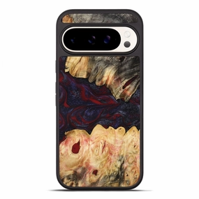 Anti Shock Film Oleophobic Coating Pixel 10 Pro Xl Wood Phone Case - Rosina (Red, 776343)