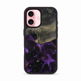 Iphone 16 Wood Phone Case - Martika (Cosmos, 781903) Anti Spy Bubble Free Installation