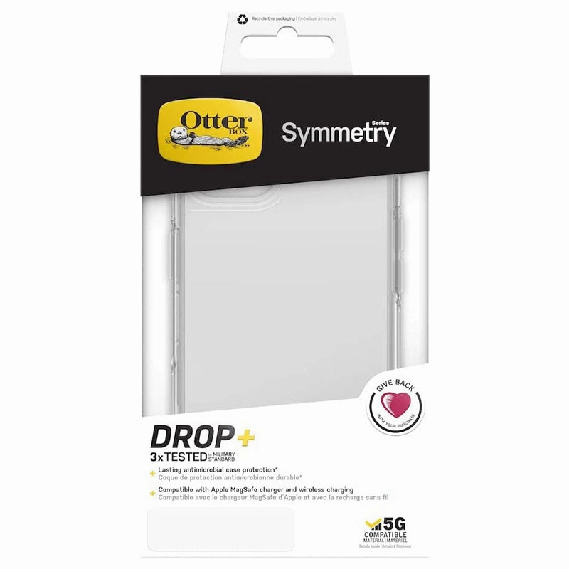 Anti Static Otterbox Symmetry Series Clear Antimicrobial For Samsung