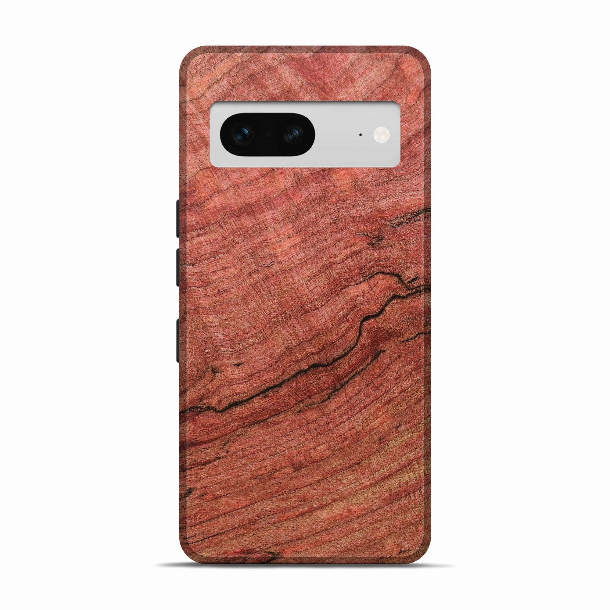 Ultra Slim Protector Anti Spy Pixel 7 Wood Live Edge Phone Case - Jessika (Wood Burl, 781227)