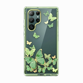 Galaxy S22 Ultra Cosmo Case - Mint Green Anti Scratch Coating
