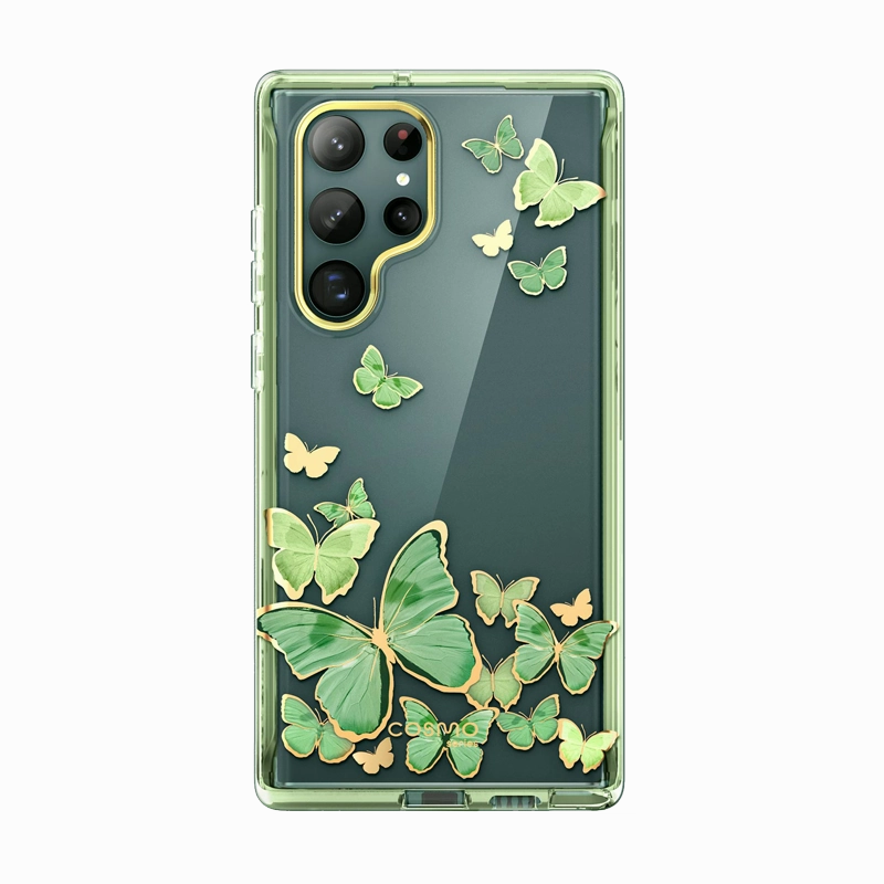 Galaxy S22 Ultra Cosmo Case - Mint Green Anti Scratch Coating