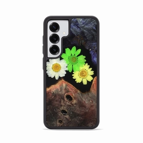 Anti Yellowing Galaxy S25 Wood Phone Case - Mariyah (Bloom, 781373)