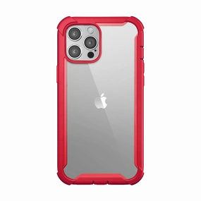 Iphone 12 Pro Ares Case - Red Anti Fingerprint Shield Smooth Touch Film