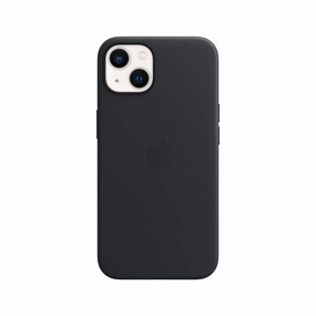 Leather Case - Midnight - Iphone 15 Series Fingerprint Repellent Ultra Thin