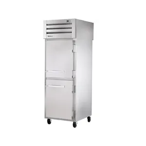 True STG1RPT-2HS-1G-HC, Commercial 27.5" Pass Thru Refrigerator Solid Doors