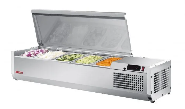 Turbo Air - CTST-1200-N, Commercial E-line, Food prep, 47?? Countertop Salad Table