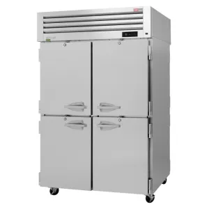 Turbo Air - PRO-50-4R-PT-N, Commercial 51" Reach-in Refrigerator PRO Series Reach-In Pass-thru 2 Sections 50.27cu.ft
