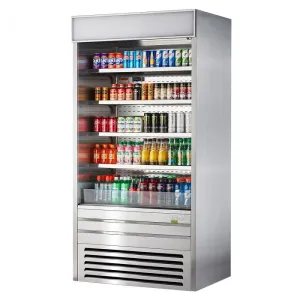 Turbo Air - TOM-36ES-N, 36"L Vertical Air Curtain, Stainless steel