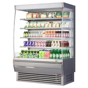 Turbo Air - TOM-60DXS-N, 60"L Extra Deep Black, 34" Deep Stainless Steel