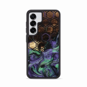 Anti Dust Bubble Resistant Film Galaxy S25 Wood Phone Case - Amelie (Pattern, 781047)