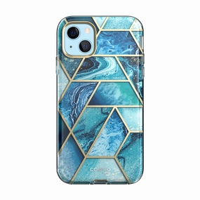 Iphone 13 Cosmo Case - Ocean Blue Anti Fog Anti Finger Mark Film