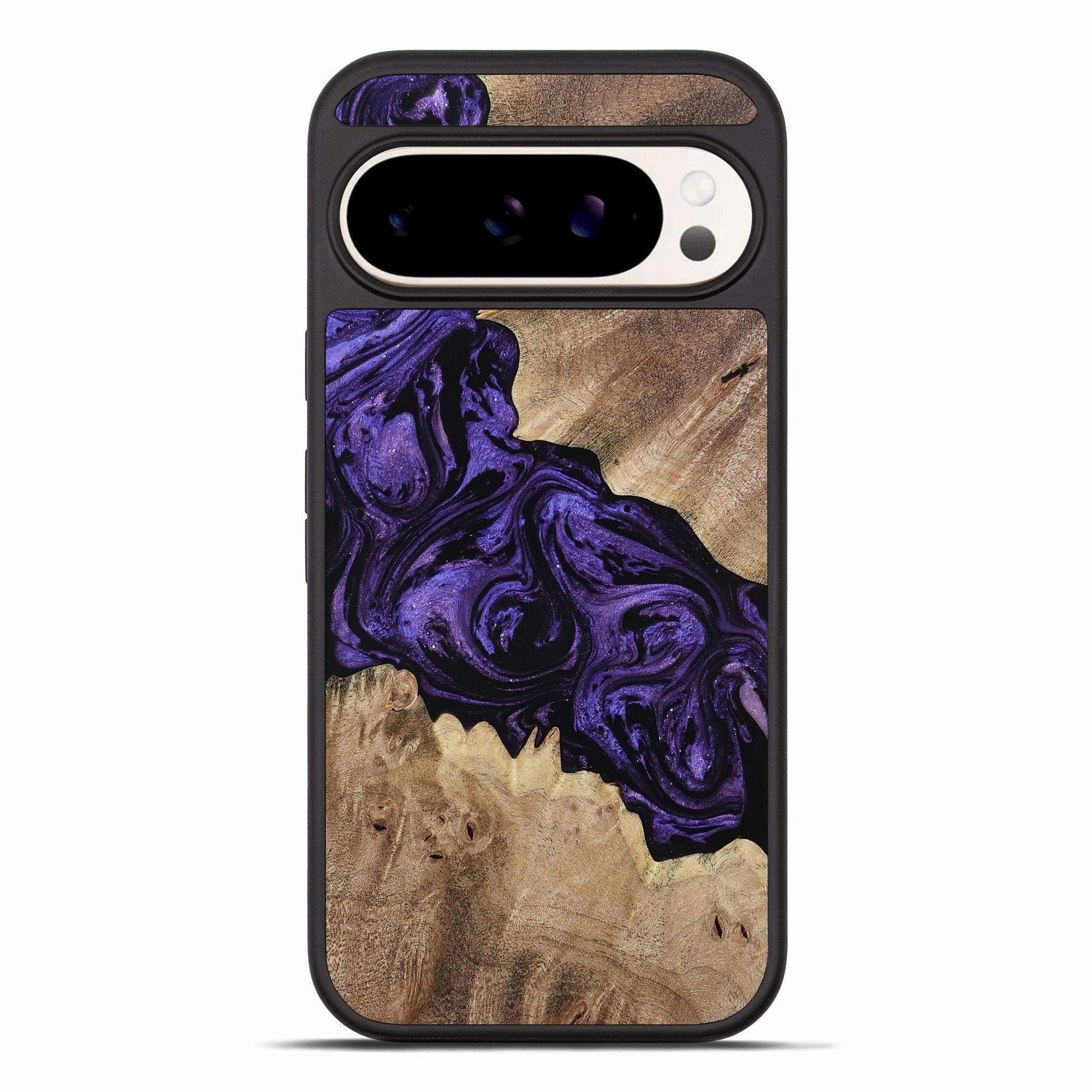 Case Friendly Glass Anti Finger Smear Pixel 10 Pro Xl Wood Phone Case - Eryn (Purple, 768640)