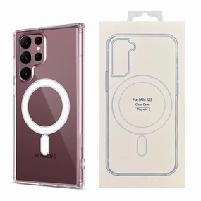 Water Resistant For Galaxy S25 Edge Hard Crystal Clear Case Compatible With Magsafe