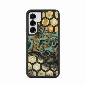 Galaxy S25 Wood Phone Case - Avery (Pattern, 780877) Anti Fingerprint Shield