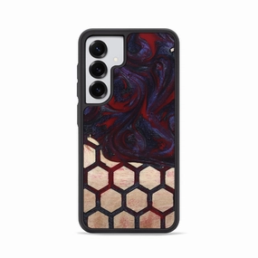 Anti Spy Film Galaxy S25 Wood Phone Case - Darcy (Pattern, 777163)