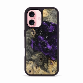 Anti Reflection Anti Fingerprint Coating Iphone 16 Wood Phone Case - Dwight (Cosmos, 781951)