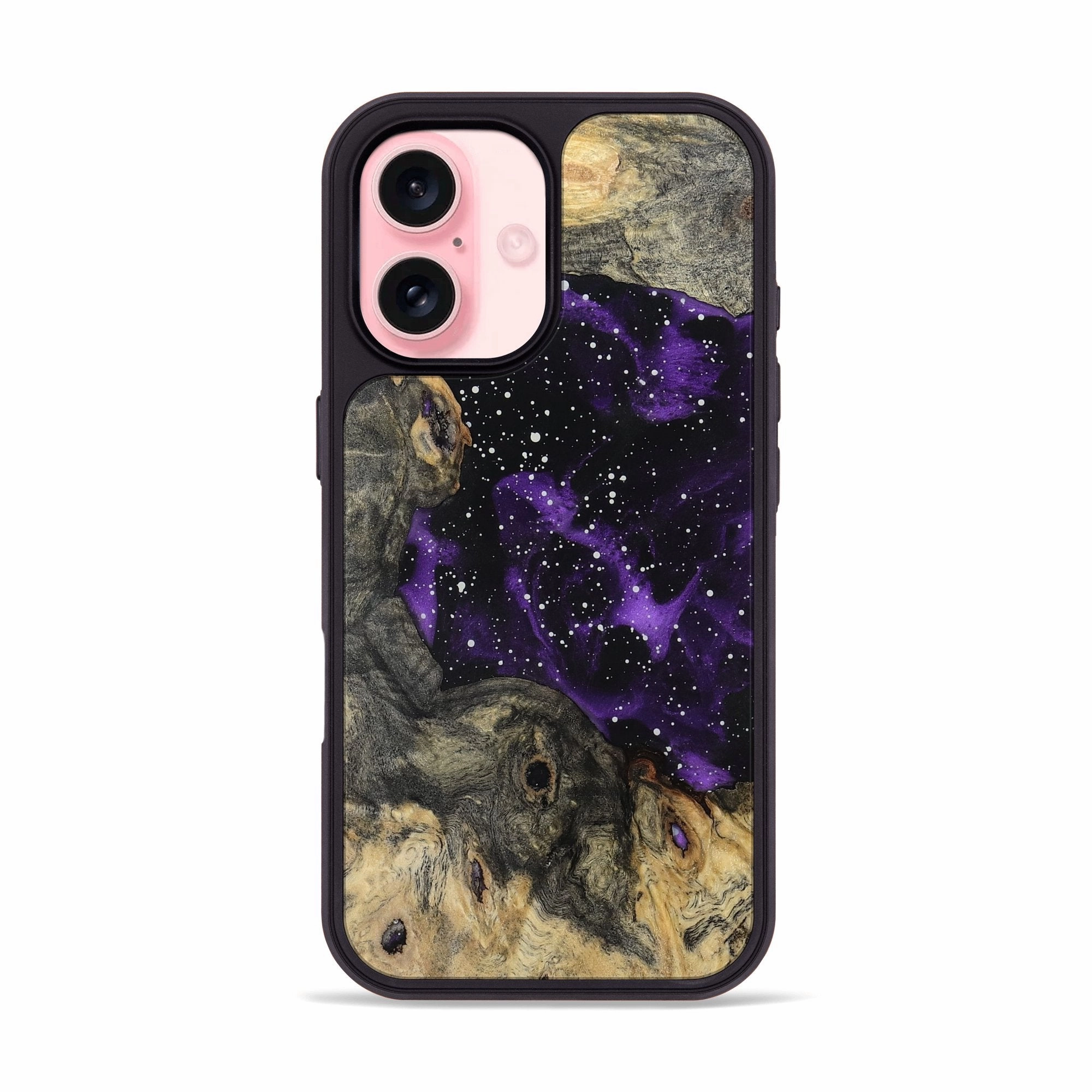 Anti Reflection Anti Fingerprint Coating Iphone 16 Wood Phone Case - Dwight (Cosmos, 781951)