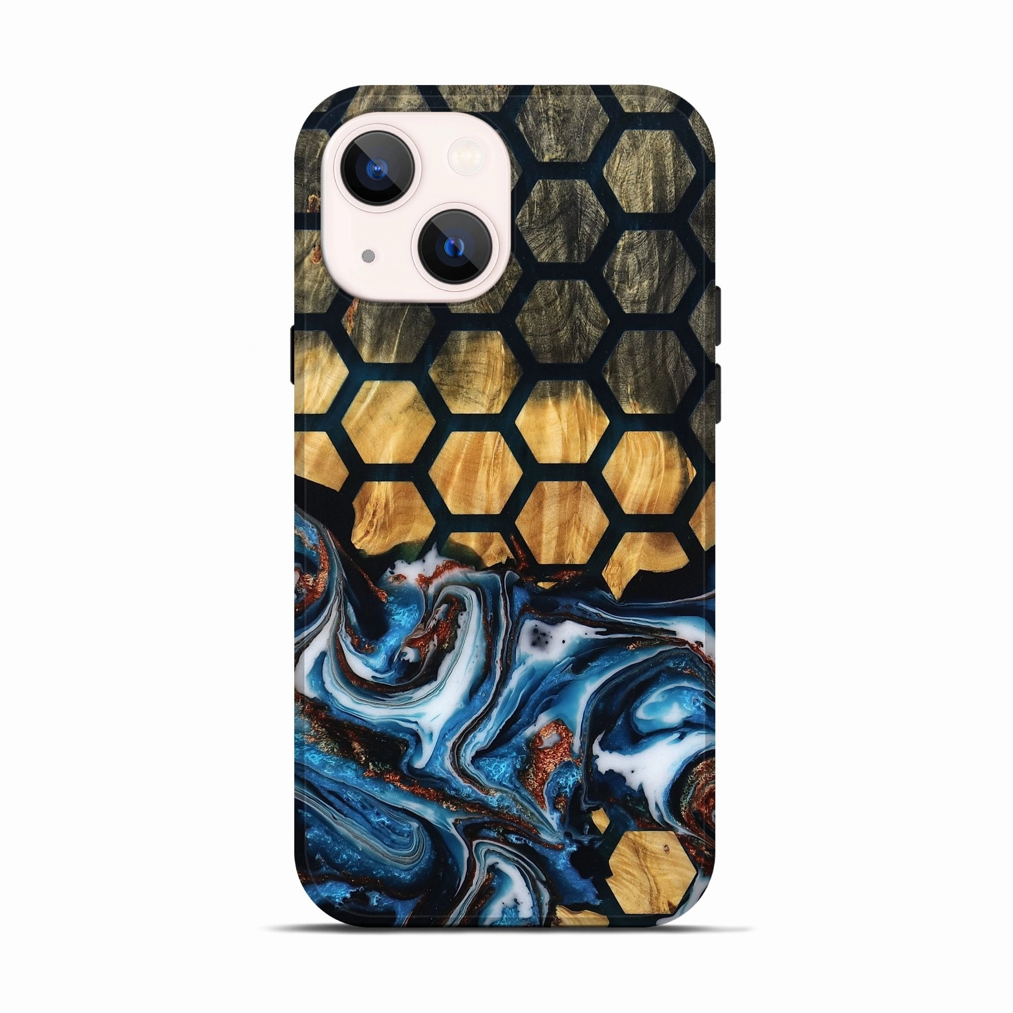 Iphone 13 Wood Live Edge Phone Case - Atreus (Pattern, 781482) Edge Guard