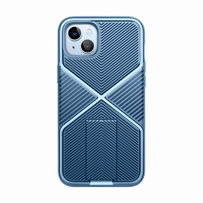 Iphone 14 Plus Infinity Case -  Blue Impact Protection Anti Finger Oil Coating