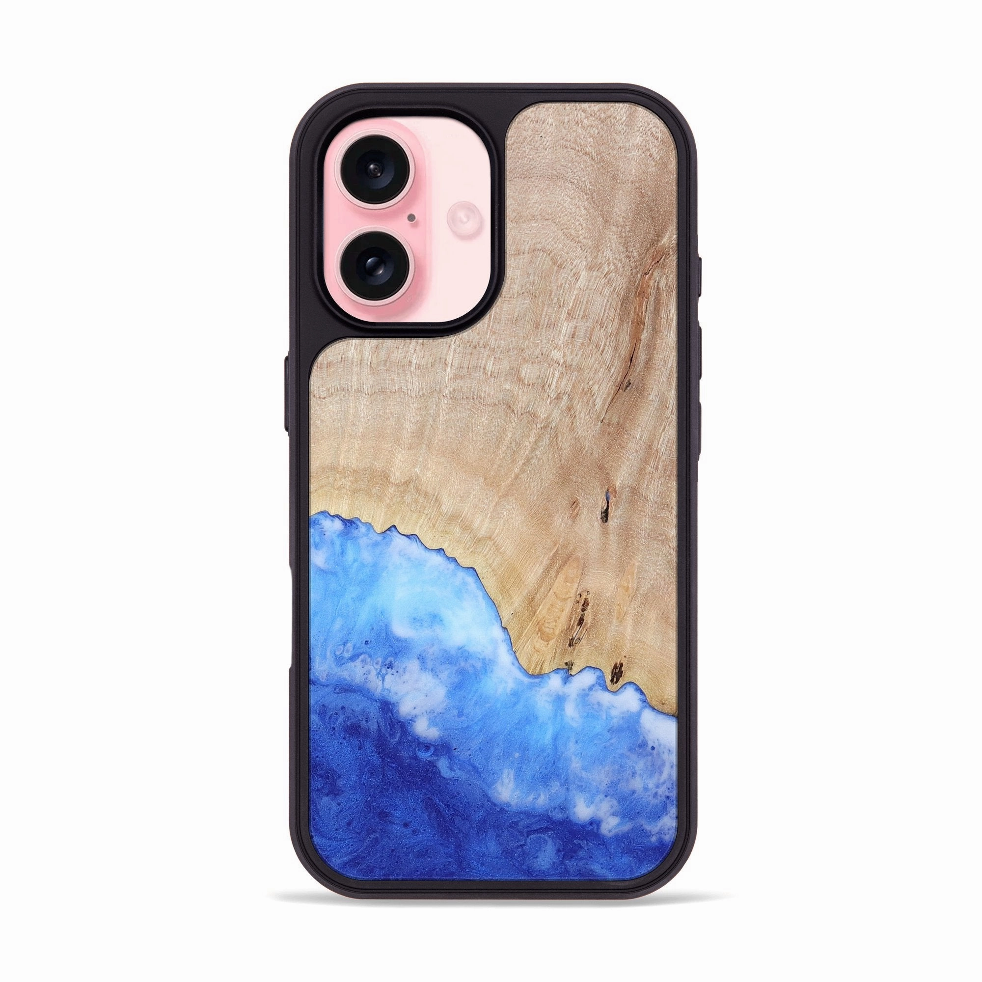 Iphone 16 Wood Phone Case - Dorian (Coastal, 779309) Case Friendly Glass