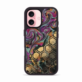 Iphone 16 Wood Phone Case - Fallon (Pattern, 777673) Ultra Clear