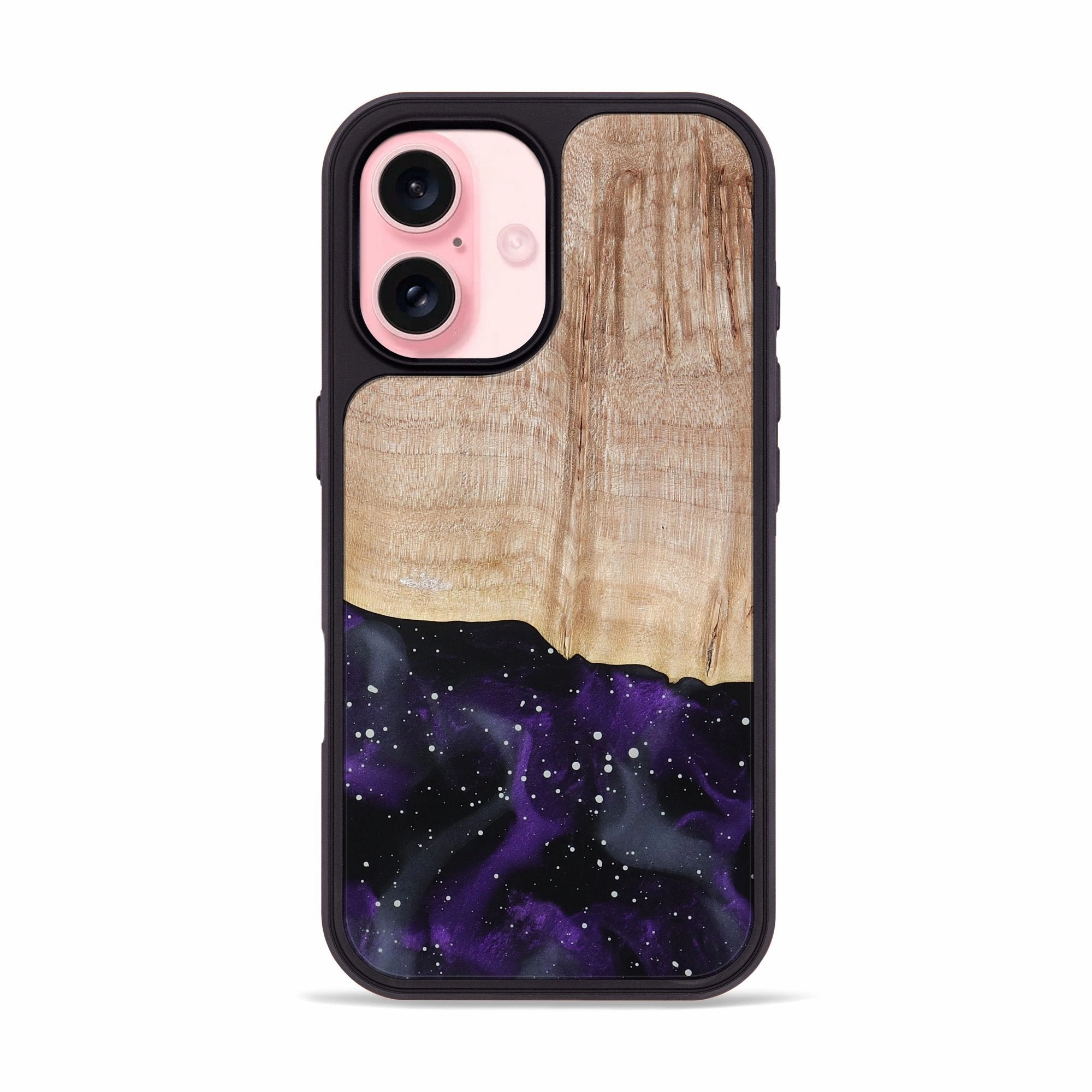 Iphone 16 Wood Phone Case - Meilani (Cosmos, 780584) Dustproof Cover