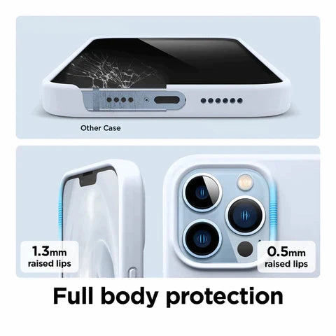 Anti Yellowing Screen Silicone Case - Cypress (Iphone 15)